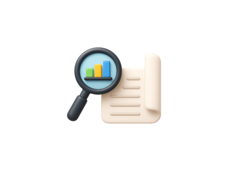Analisi dati di marketing su schermo di computer