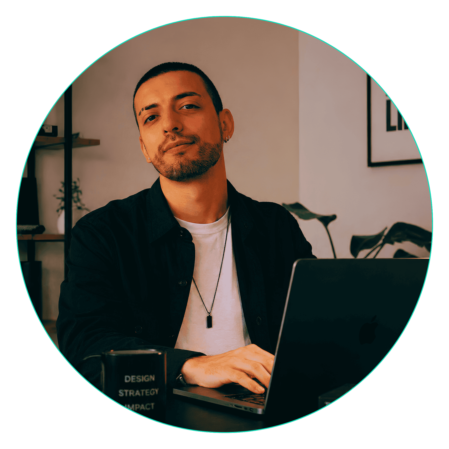 Rappresentazione del fondatore di Improve in un contesto professionale legato al marketing e alla formazione
